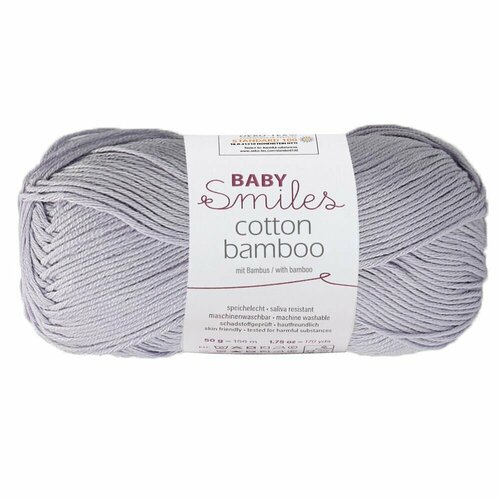 Пряжа для вязания Schachenmayr Baby Smiles Cotton Bamboo (01040 Flieder)
