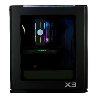 Корпус ZALMAN X3, ATX, BLACK, WINDOW, 2x3.5", 2x2.5", 2xUSB2.0, 2xUSB3.0, FRONT 3x120mm RGB, REAR 1x120mm RGB