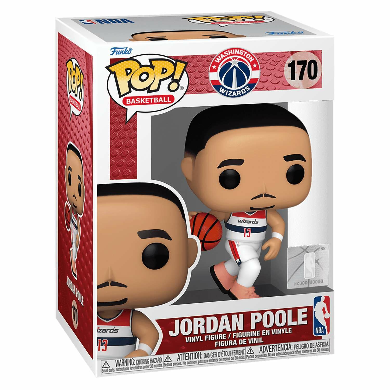 Фигурка Funko POP! NBA Washington Wizards Jordan Poole (170) 72253