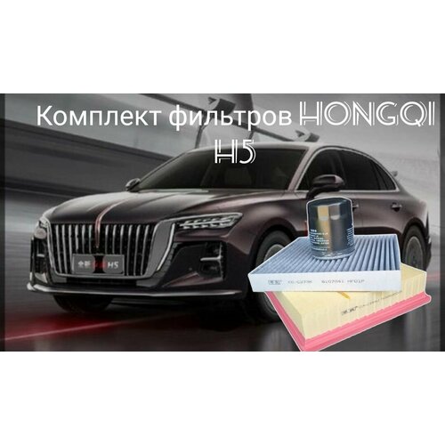 Комплект фильтров Hongqi H52е поколение 2800₽