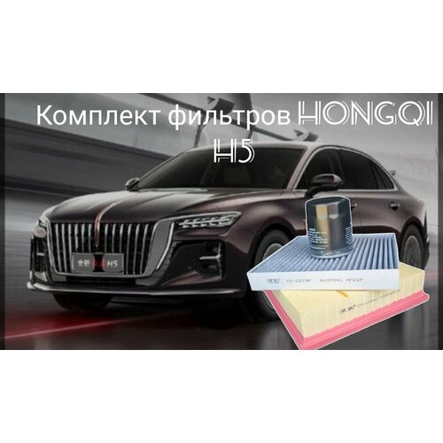 Комплект фильтров Hongqi H5(2е поколение)