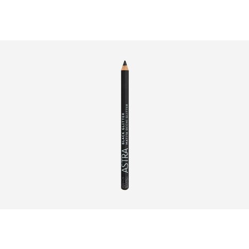 Карандаш для глазз ASTRA BLACK GLITTER