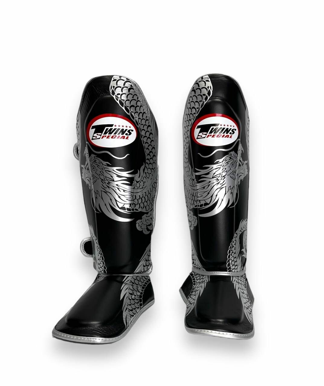 Защита голени Twins Special FSGL10-49 black silver - XL