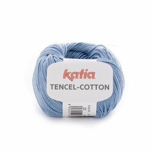 Пряжа для вязания Katia Tencel-Cotton (22 Blue)