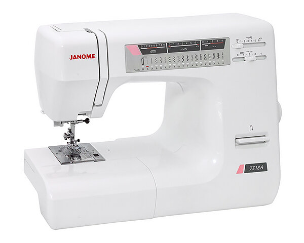 Швейная машина Janome 7518A (с жестким чехлом)