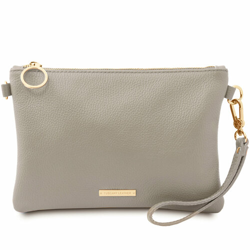 Сумка Tuscany Leather, серый женская сумка из мягкой кожи tuscany leather tl bag tl142132 серый