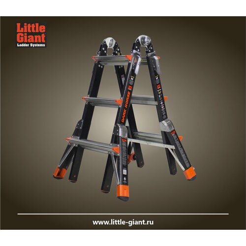 Многопозиционная лестница Little Giant DARK HORSE M13 4 х 3 ступеней 15143EN