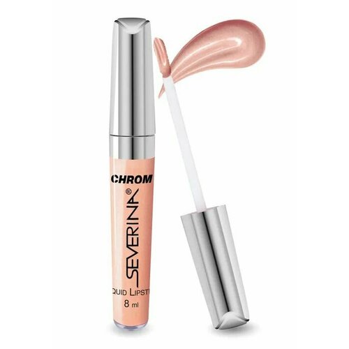 Жидкая помада Severina Chrome Бежевый тон 02 387₽