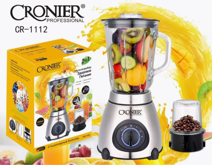 фото Стационарный Блендер 2в1 CR-1112 Cronier Professional
