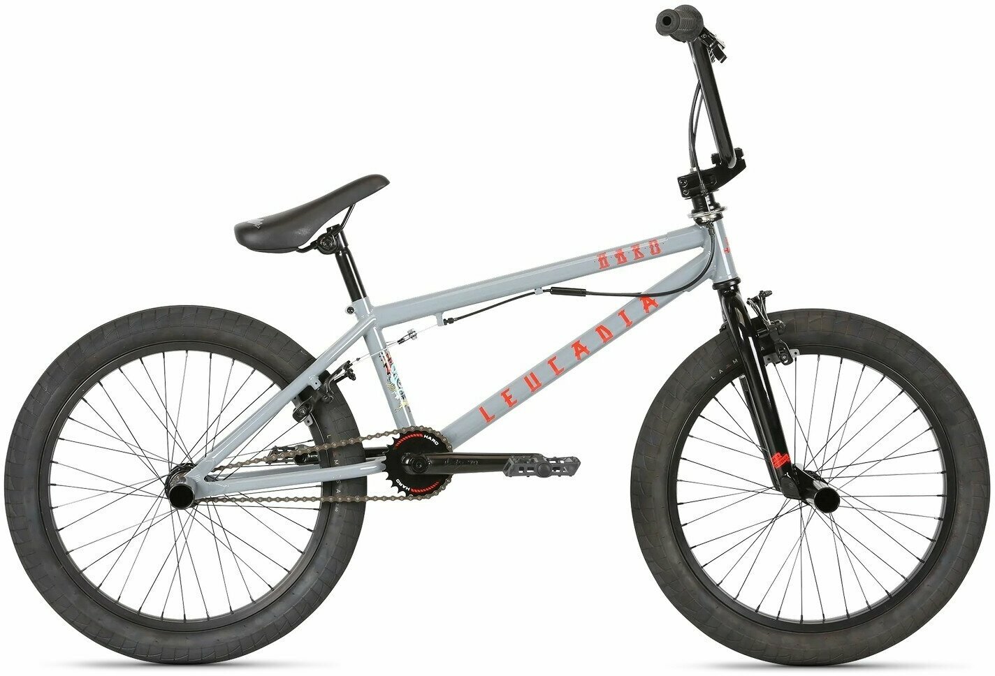 HARO Leucadia DLX BMX 2021 (требует финальной сборки), Цвет серый, Размер 20.5"