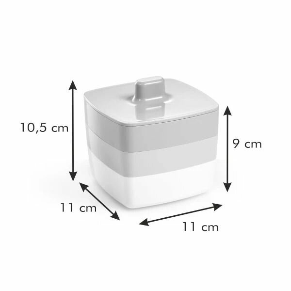 Шкатулка для украшений Tescoma LAGOON, трехуровневая, пластик — фото 1