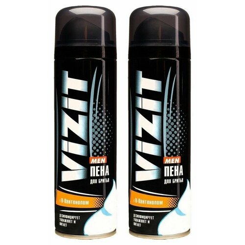 Сибиар Пена для бритья Vizit с D-пантенолом 225 мл 2 шт 671₽