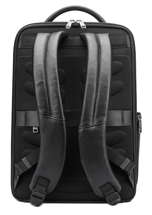 Рюкзак кожаный для ноутбука, деловой для офиса и командировок