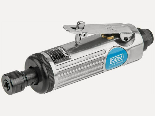 Изображение товара Пневмошлифмашина прямая DGM DTG-2502 с набором шарошек, чемодан