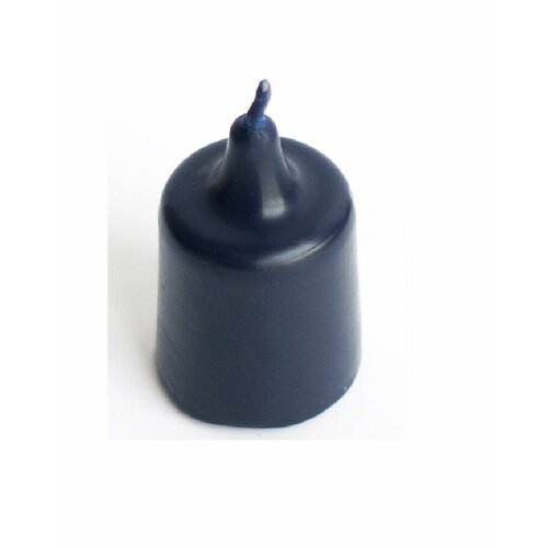 Свеча столбик синий 555₽