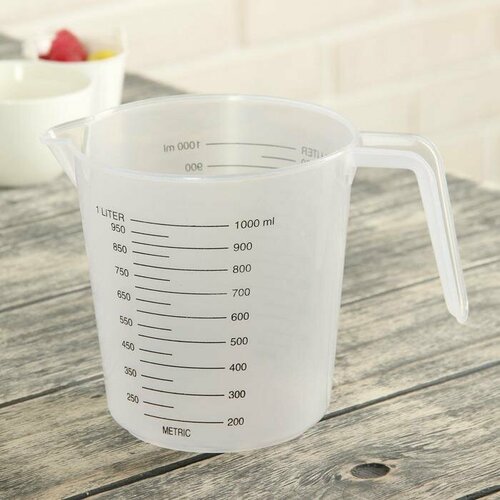 Кувшин мерный пластиковый 1 л 285₽