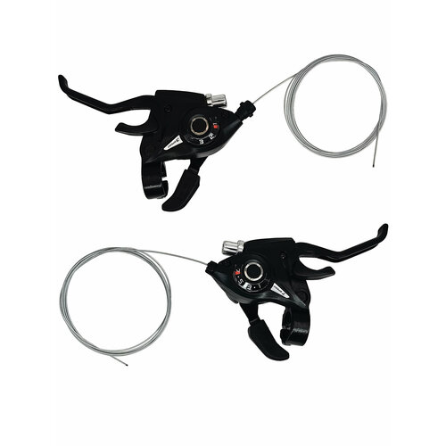 Шифтеры с тормозными ручками Vinca sport 21 скорость 3x7 ск левыйправый KD 80 3SI7SI 1500₽