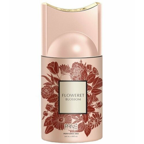 Дезодорант-спрей Prive Floweret Blossom 250 мл prive дезодорант спрей bright rouge 555 unisex 250 мл