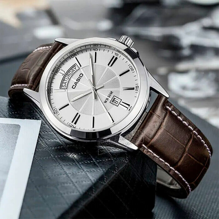 Наручные часы CASIO Collection, серый/черный — фото 1