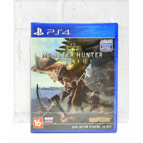 Monster Hunter World Русские субтитры Видеоигра на диске PS4 / PS5