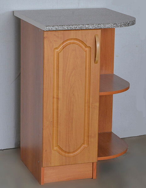 фото Стол торцевой ольха (правый) фасад МДФ (600*550) SANTREK HOME