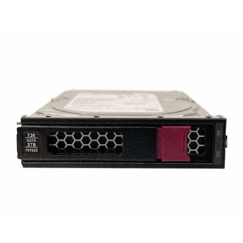 Жесткий диск HP 797522-001 3Tb 7200 SATAIII 3.5 HDD жесткий диск hp 647347 001 3tb sataiii 3 5 hdd