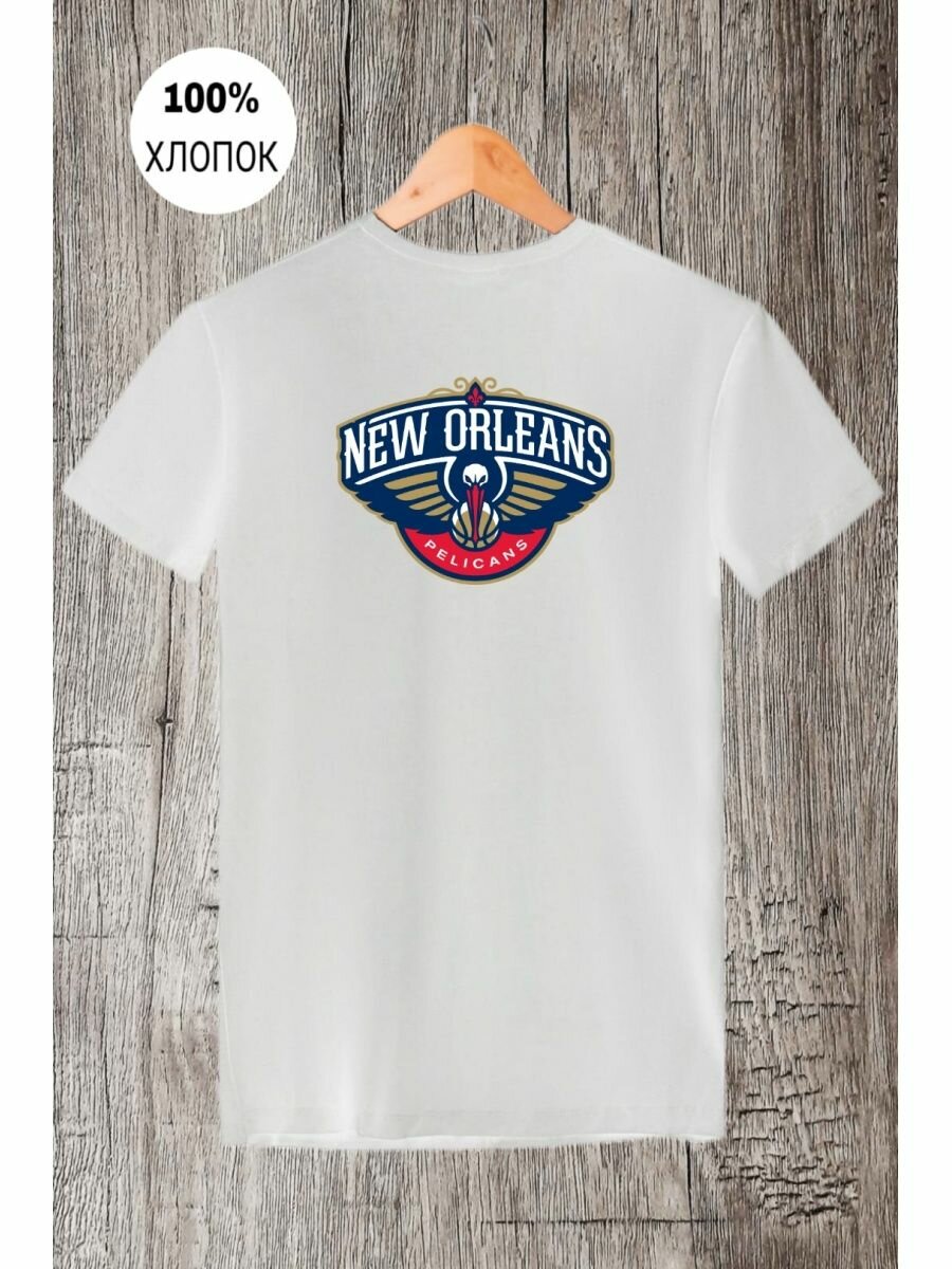 Футболка new orleans pelicans пеликаны