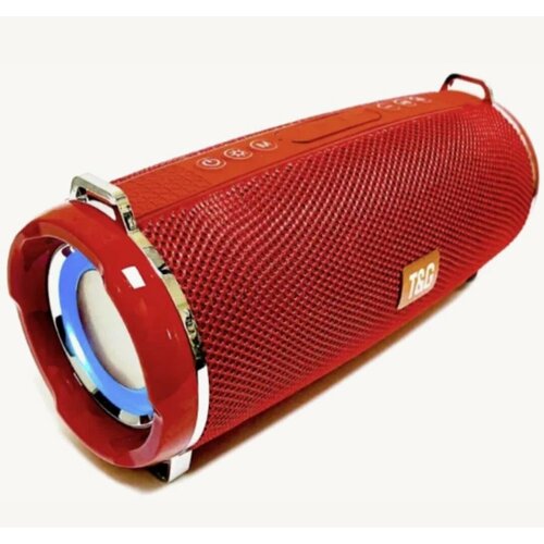 Портативная bluetooth колонка TG-192 светящаяся с супермощными динамиками RED 131800₽