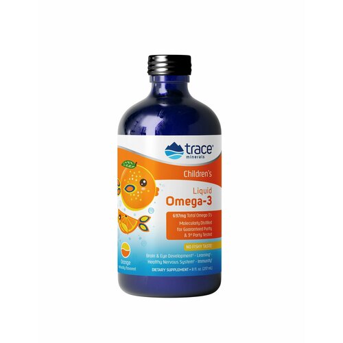Детские витамины Кидс Омега 237 мл, Children's Liquid Omega-3 237 ml