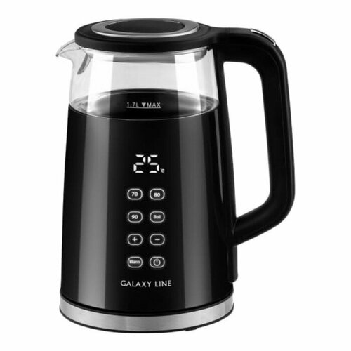 Чайник электрический Galaxy LINE GL 0342 стеклопластик 17 л 2200 Вт чёрный 486700₽