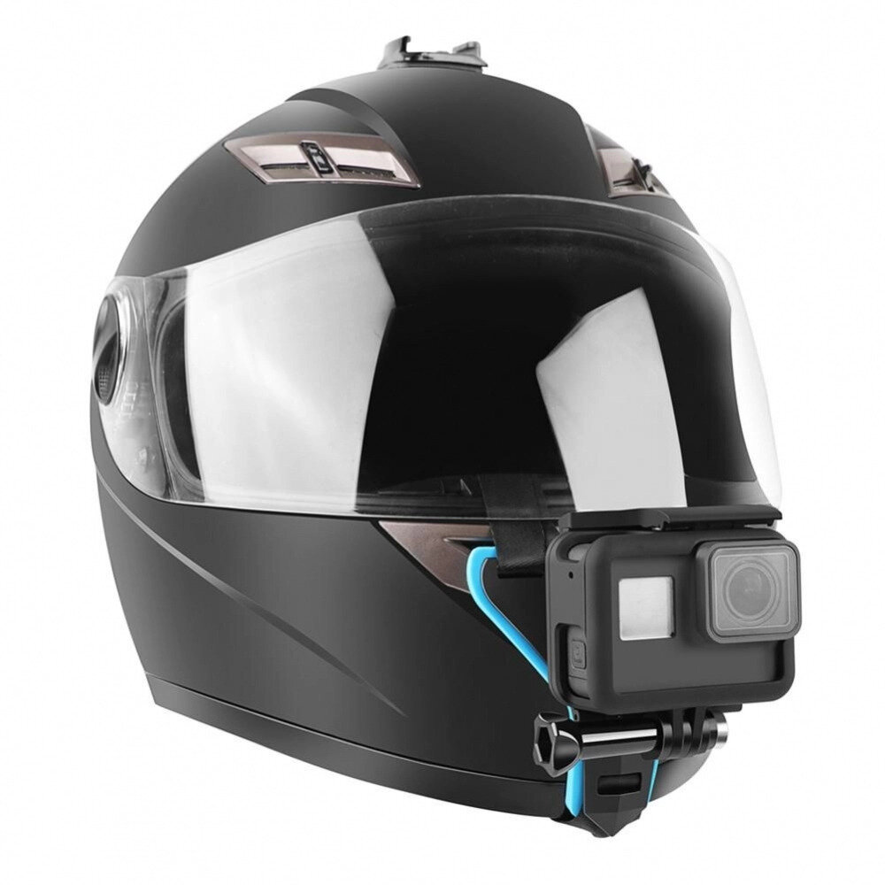 Крепление на подбородок шлема для экшн-камер GoPro DJI Isnta360 SJCAM