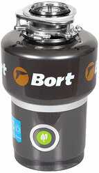 Измельчитель пищевых отходов Bort TITAN 5000 (Control), черный