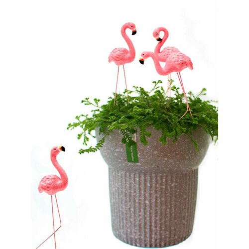 Украшение на кашпо фламинго 2260₽