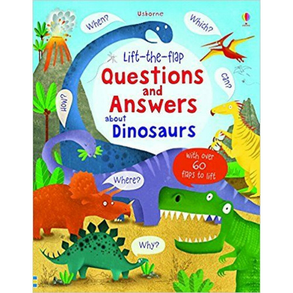 Lift-the-flap Questions and Answers about Dinosaurs - фото №10