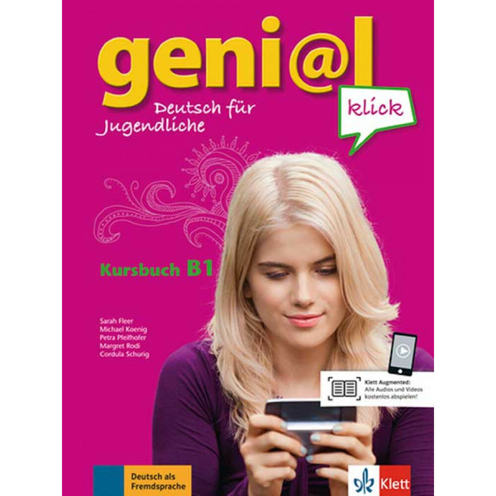 Geni@l klick B1. Deutsch als Fremdsprache für Jugendliche. Kursbuch mit 2 Audio-CDs - фото №1