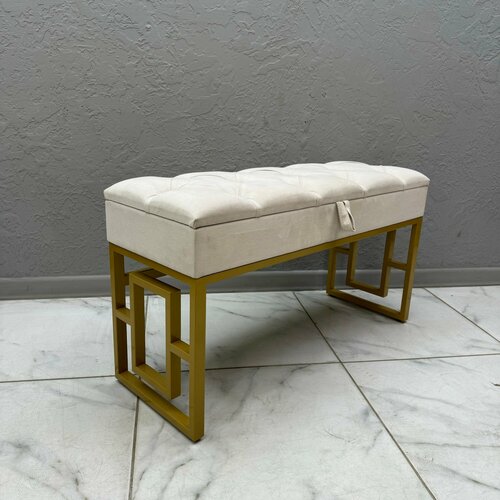 Банкетка в прихожую для обуви с ящиком для хранения STEEL MEBEL Обувница с сидением Размер 100х35х55см 17000₽