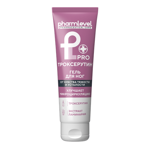 Pharmlevel Гель для ног proтроксерутин 75 мл 372₽
