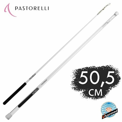 Палочка PASTORELLI Юниорская с чёрным грифом 50,50см. 00486 Белый/черный