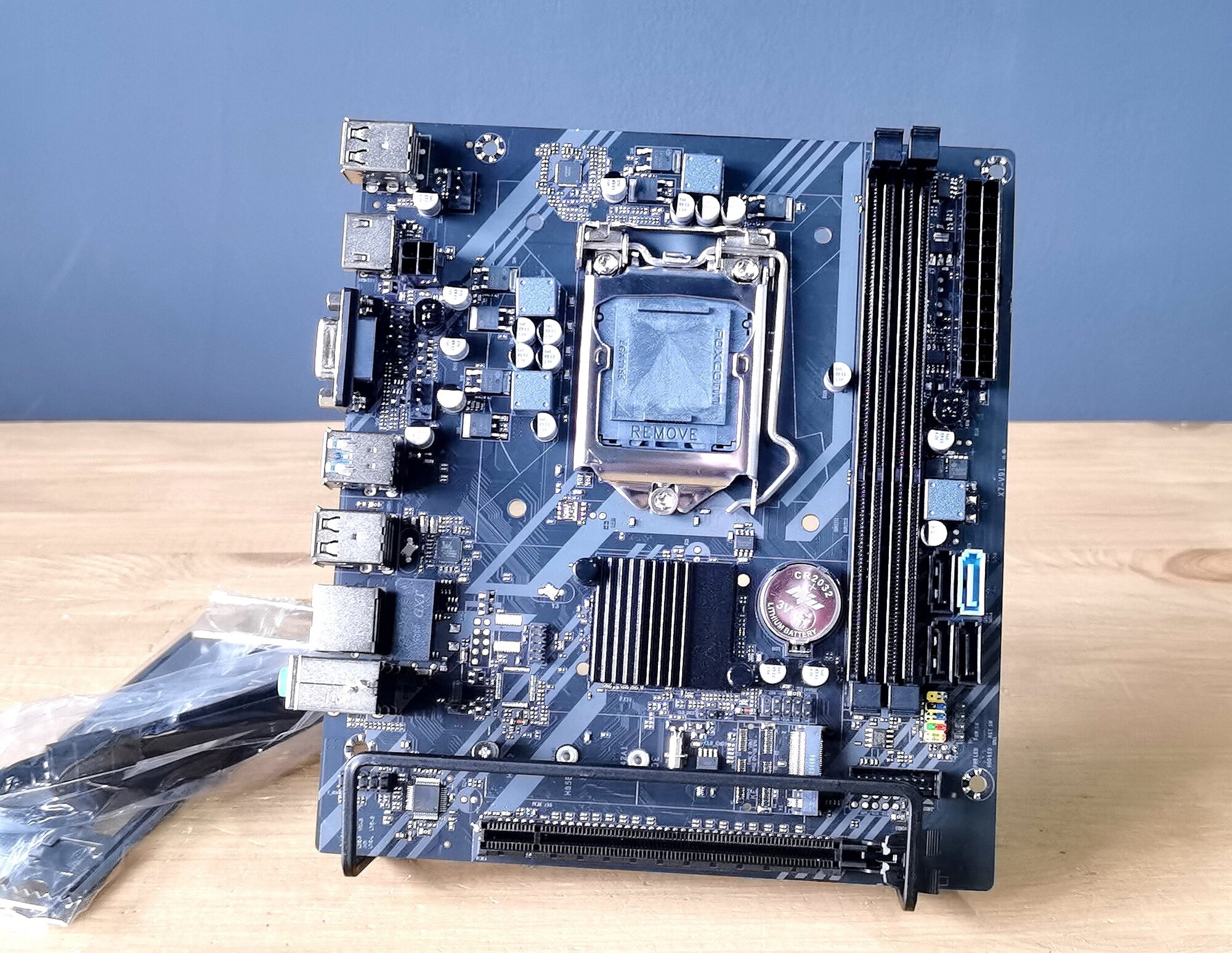 Материнская плата microATX B75 LGA 1155 (X7-V91-V1.6B-CA)(964)