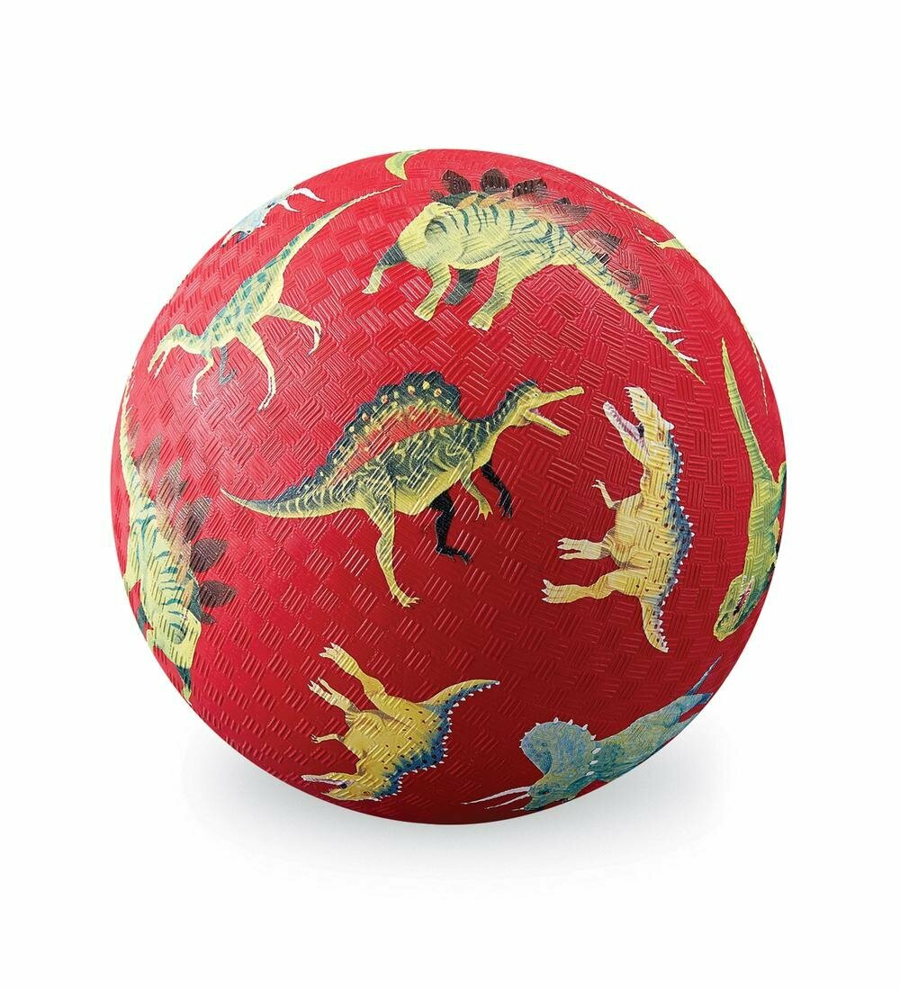 Мяч Crocodile Creek «Динозавры»,13 см
