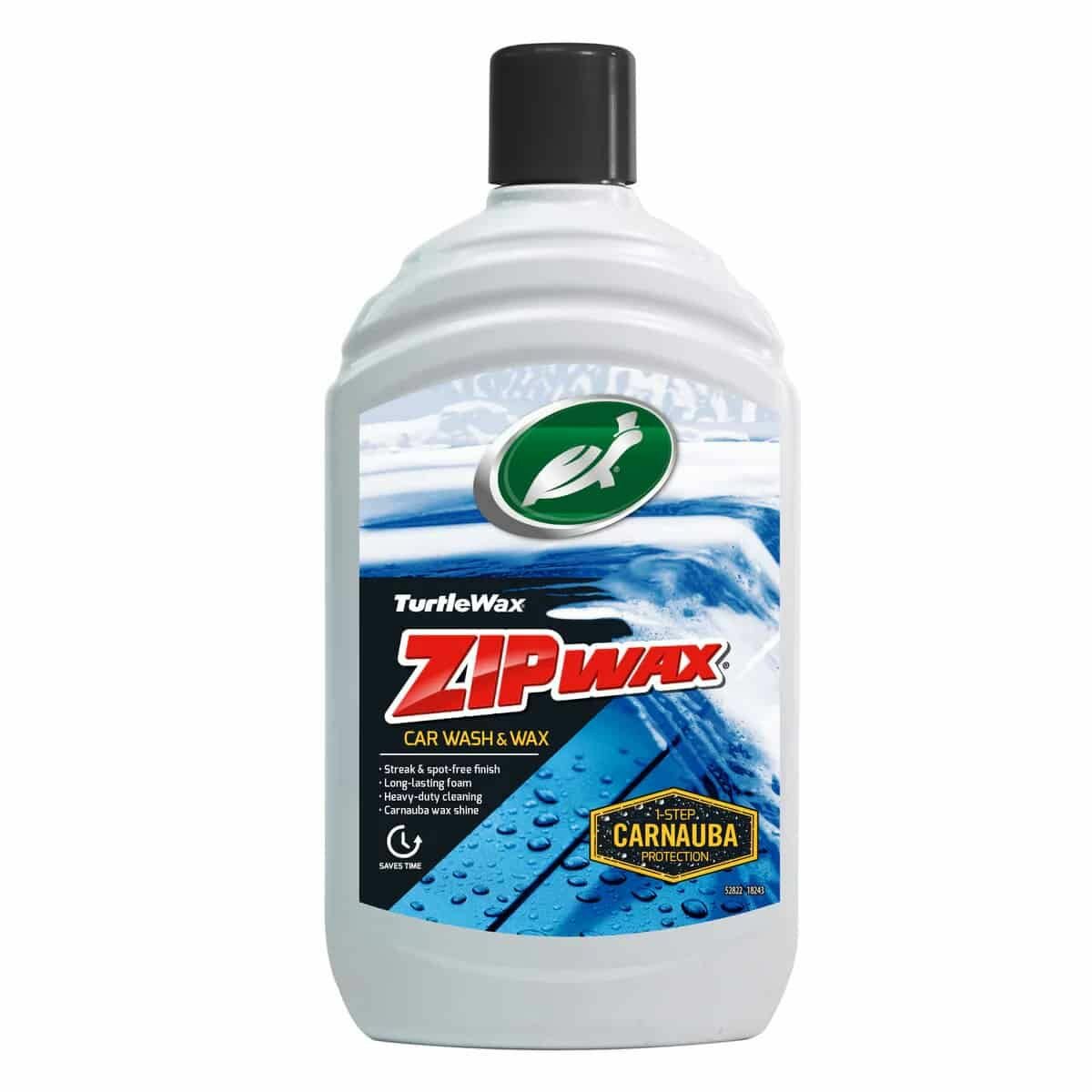 Автошампунь с воском карнауба Turtle Wax Zip Wax, 500мл х 1шт