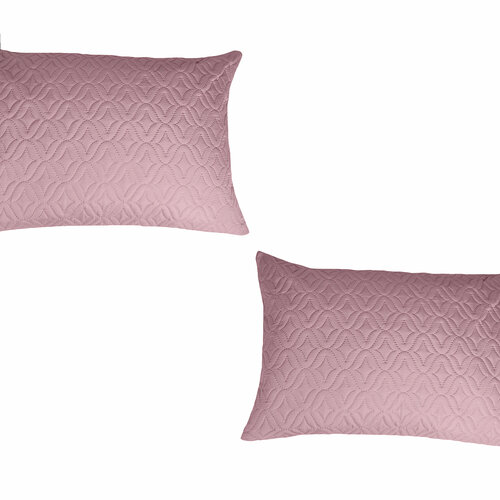 К-т наволочек 50х70 см ультрастеп венецианская решетка 2 шт пыльная роза 660₽