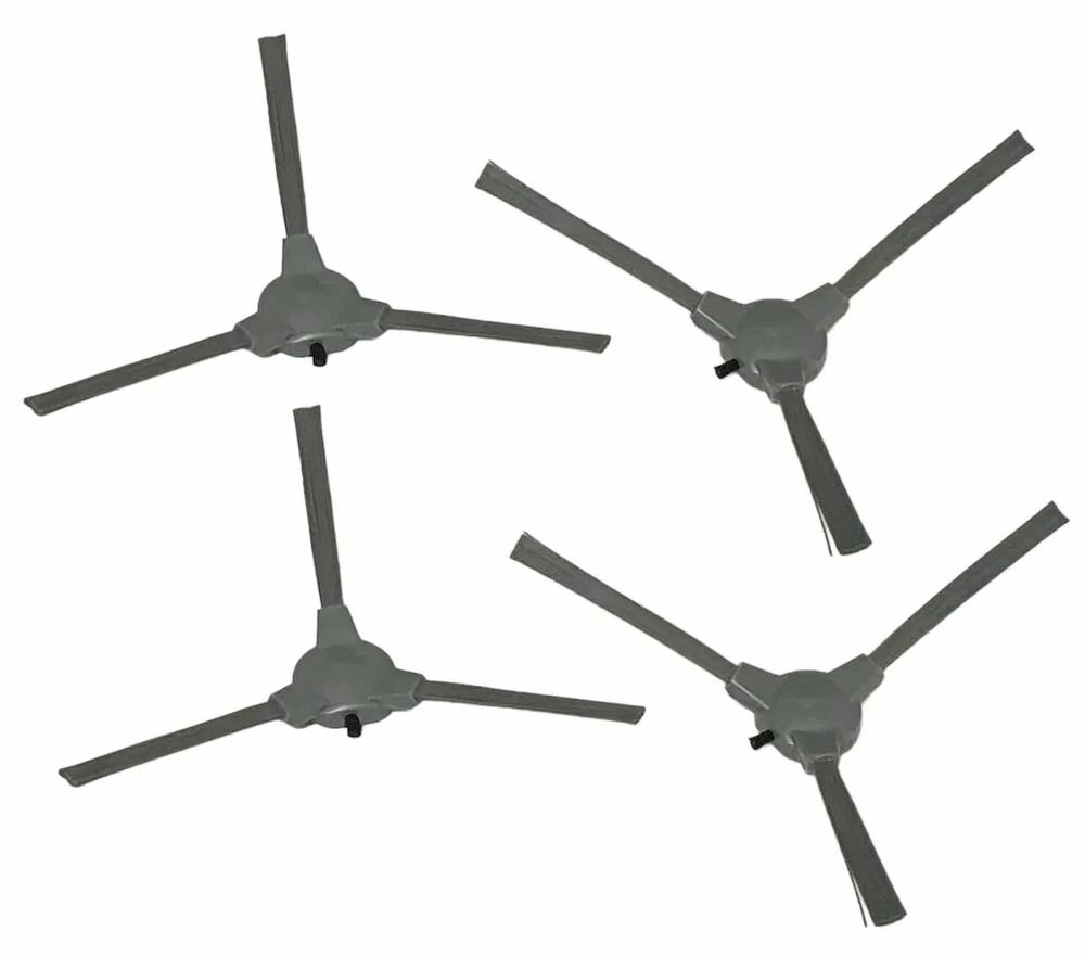 Боковые щетки 4 шт. для робота-пылесоса Polaris PVCR 1226 1090 1020 1026 3200 1229 1050 4105 Lydsto G1