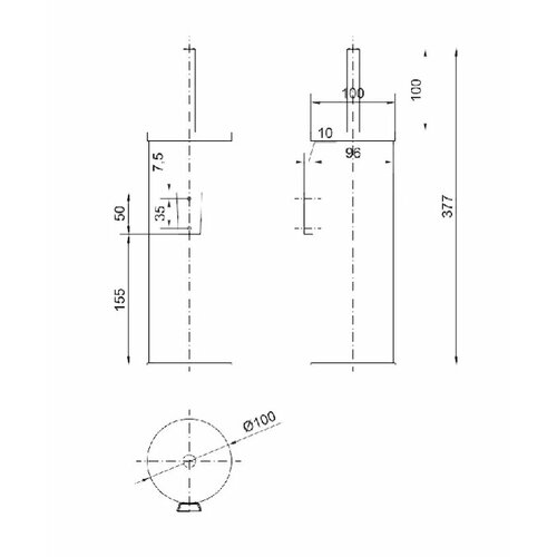 Ёршик Nofer Classic 09059 S хром 3321₽