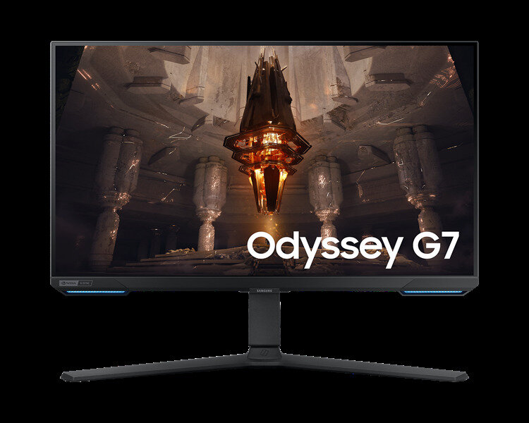 Samsung 28" S28BG700EI IPS LED 16:9 3840x2160 1ms 300cd 1000:1 178/178/144Hz 2*HDMI DP 2xUSB2.0 Tilt Swiv HAS Pivot Spk VESA Black 2 years