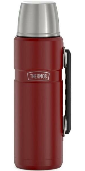 Thermos Термос KING SK2010 Rustic Red, карминно-красный, 1,2 л.