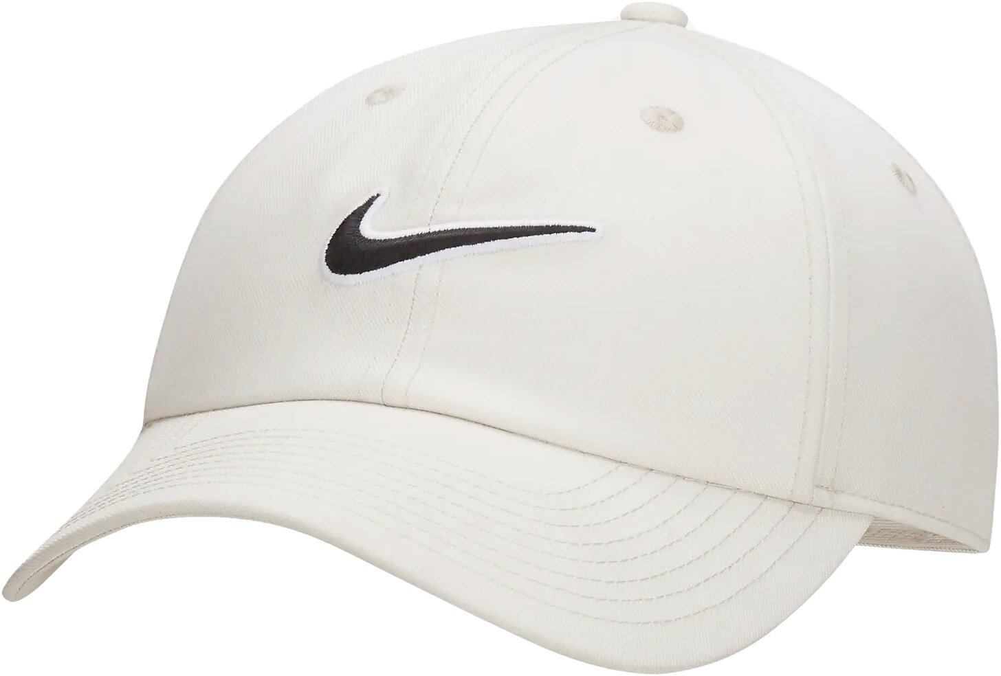 Бейсболка NIKE Club Unstructured Swoosh Cap для мужчин и женщин, размер M/L, бежевый