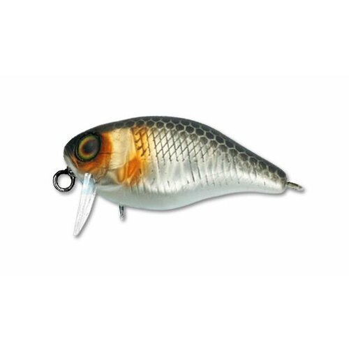 Воблер JACKALL CHUBBY 38F SSR 4.2g цвет UV MAT SILVER & BLACK