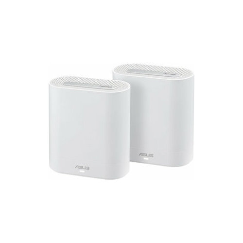 Маршрутизатор ASUS Бесшовный Mesh роутер Asus EBM68 EBM68 W-2-PK AX7800 10010002500BASE-T белый упак2шт 59832₽