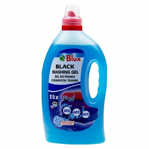 Гель для стирки черных тканей, 1500мл - Blux [5908311411766]
